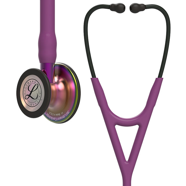 3M Littmann Cardiology IV™ Stethoscope, Rainbow Edition, plum