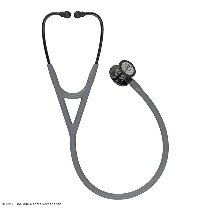 3M Littmann Cardiology IV™ Stethoskop, Smoke Edition hochglanzpoliert, grau