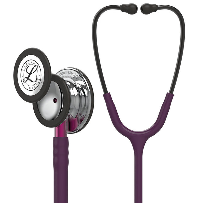 3M Littmann® Classic III Stethoskop, Hochglanz Edition, pflaume