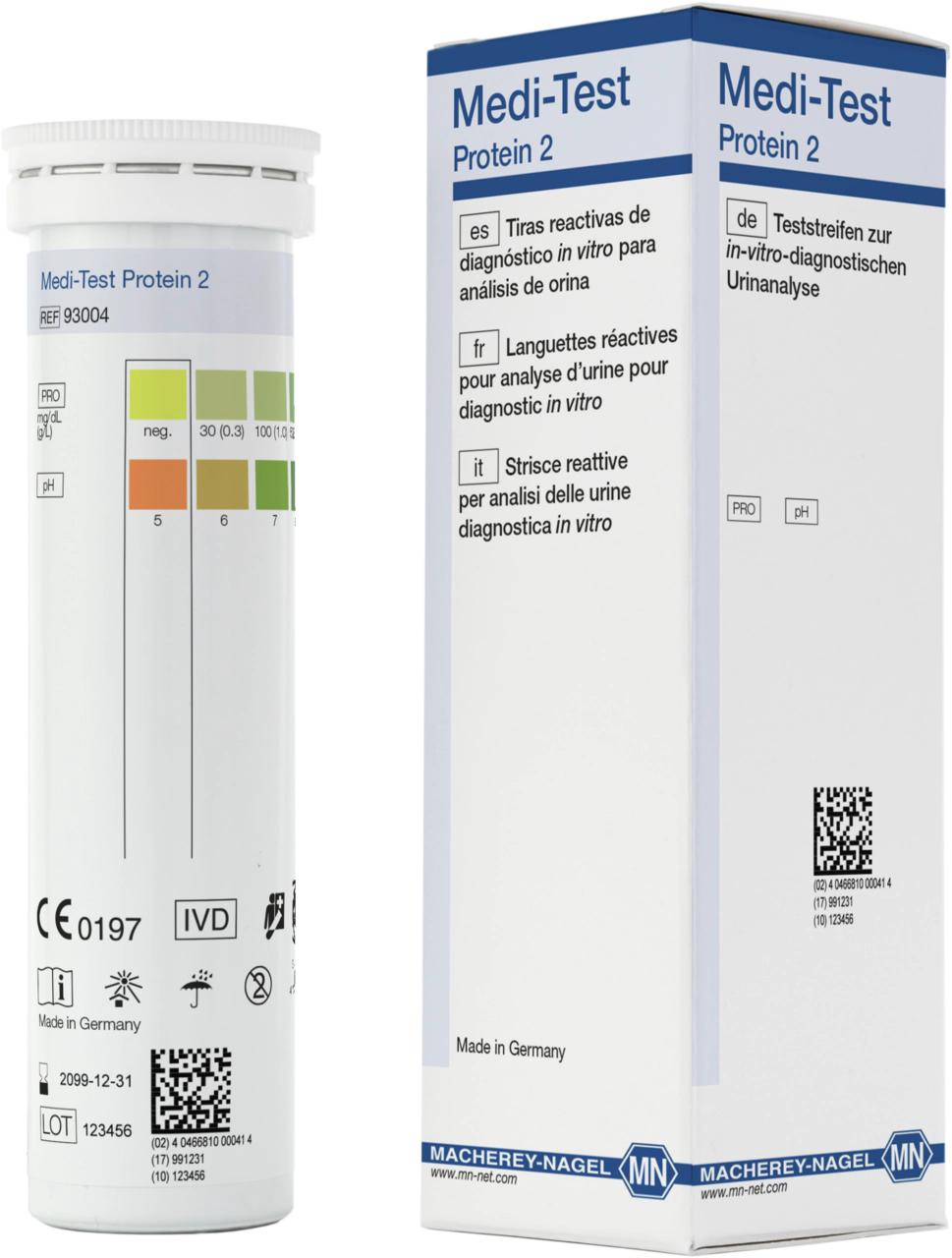 MEDI-TEST Protein 2 Urinteststreifen (Macherey-Nagel)
