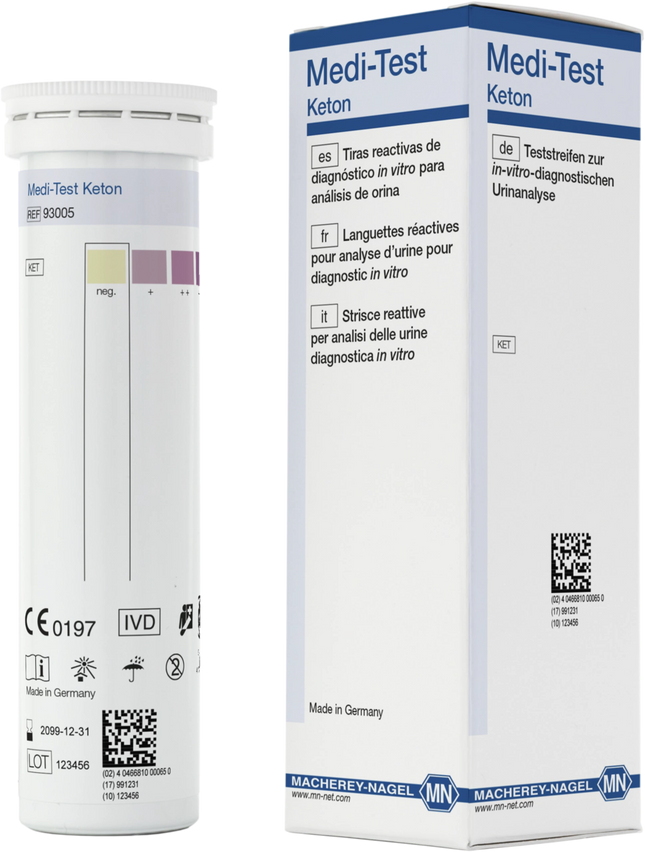 MEDI-TEST Keton Urinteststreifen (Macherey-Nagel)