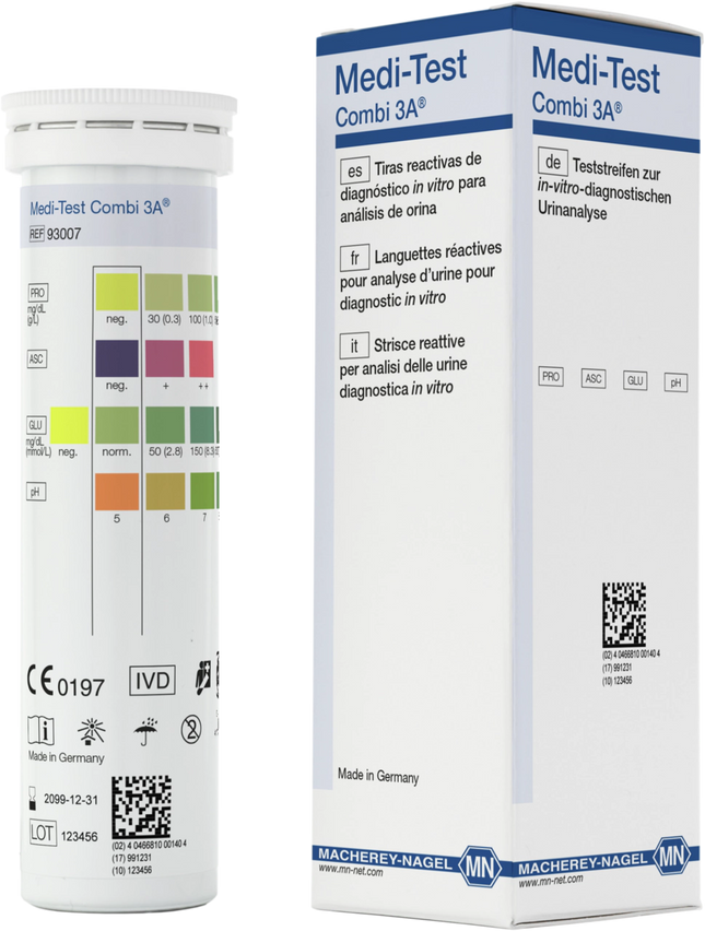 MEDI-TEST Combi 3A Urinteststreifen (Macherey-Nagel)