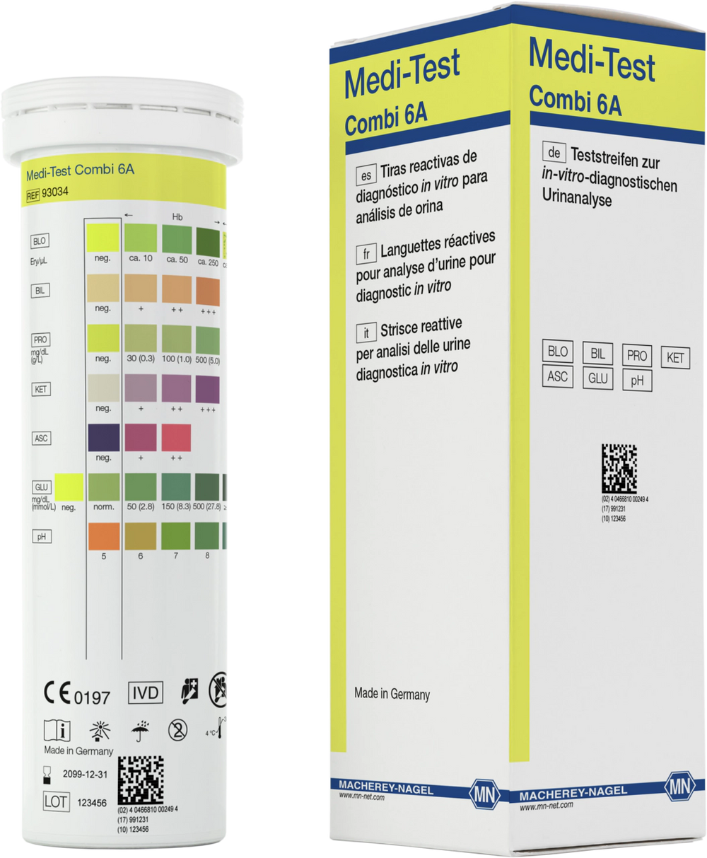 MEDI-TEST Combi 6A Urinteststreifen (Macherey-Nagel)