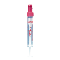 S-Monovette 9 ml, 92 x 16 mm, Potassium EDTA, Standard Label, Sterile