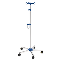 IV Pole - Chrome-Plated Individual Packaging u. IMBUS, mit Plastic Bottle Cross #I1N41121 / 229030