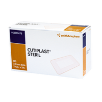 Cutiplast Plus steril 10x7,8cm (5 Stück)