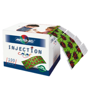 Master Aid Injection Plasters, 3.8cm x 1.8cm Ladybug, color