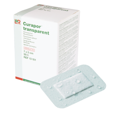 Curapor Wundverband transparent 10x8cm, steril