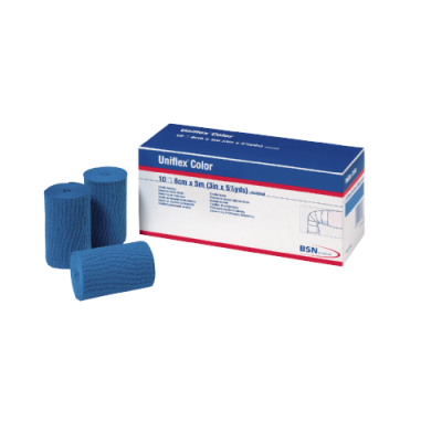 Uniflex color 8cmx5m, blau