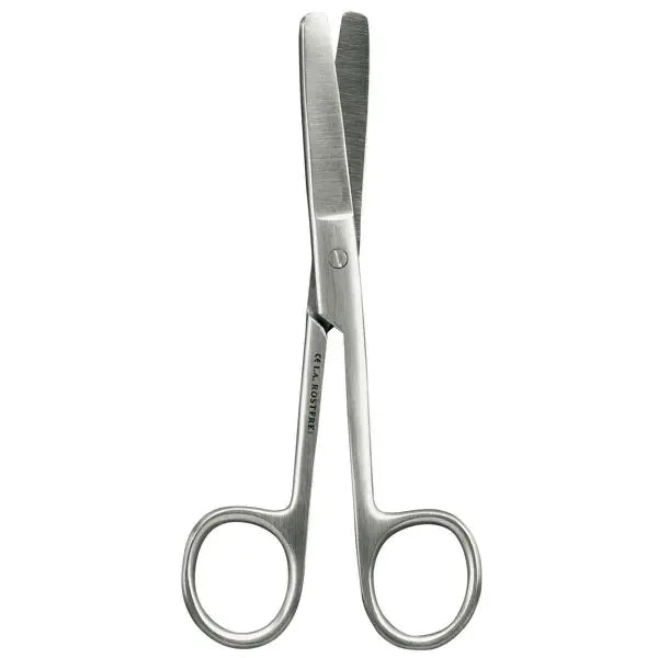Chirurg. Schere, gebogen, st./st., 14,5cm lang