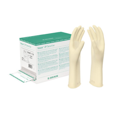 Latex-OP-Handschuhe Vasco OP Sensitive puderfrei, Gr. 7,5
