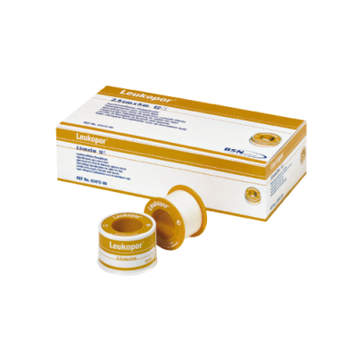 Leukopor 2,5cmx5m, without Protective Ring