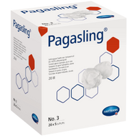 Pagasling gauze swabs sterile, plum-sized, size 3