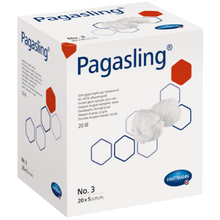 Pagasling gauze swabs sterile, plum-sized, size 3