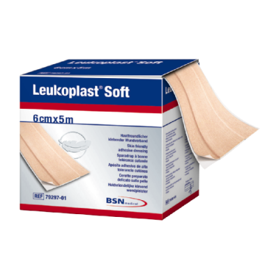 Leukoplast Soft Wound Plaster 6cmx5m