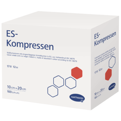 ES-Kompressen 10x10cm, steril, 8fach