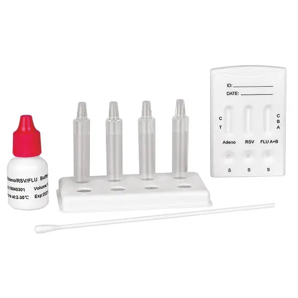 Cleartest RSV / Adenovirus / Influenza A + B, Combi-Test - for medical use only