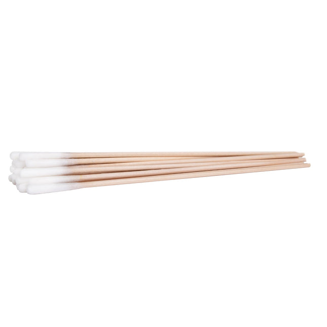 Wattestäbchen aus Holz, steril, paarweise, L=15cm,Tupfer Ø4,5