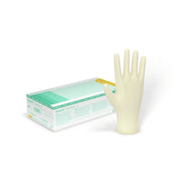 Latex Gloves Manufix Sensitive, powder-free, small, size 6-7