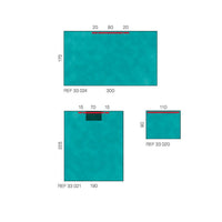 Raucodrape Klebetuch 50x50cm, 2lagig, steril