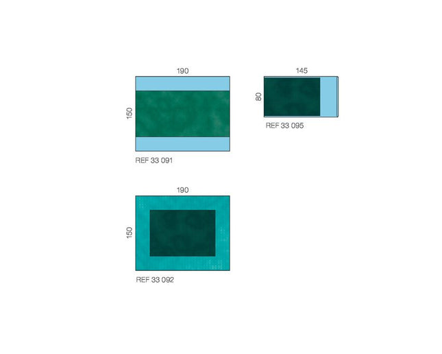 Raucodrape Instrumententischbezug 80x145cm, steril