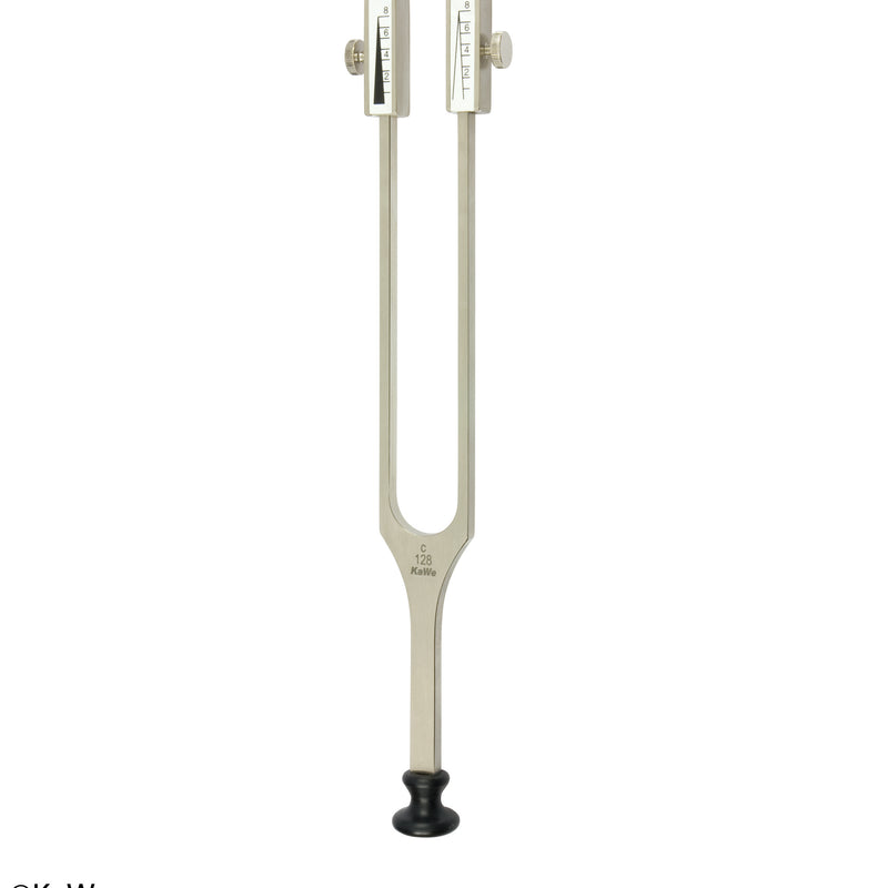 Stimmgabel nach Rydel Seiffer mit Fuß, C 128/C 64 Hz