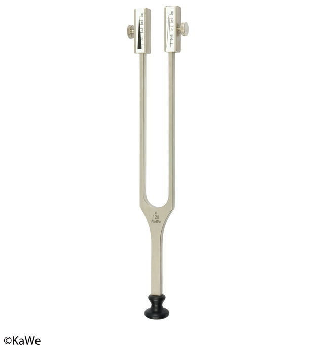 Stimmgabel nach Rydel Seiffer mit Fuß, C 128/C 64 Hz
