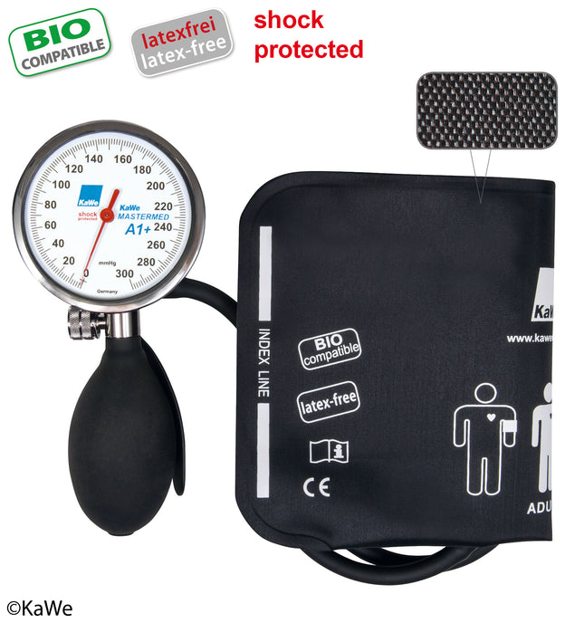 Blutdruckmessgerät KaWe MASTERMED® A3, Ø60mm, 2-Schlauch, inkl. Erwachsenenmanschette