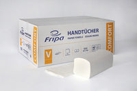 Paper towels fripa 25x33cm, 1-ply, green, C-fold
