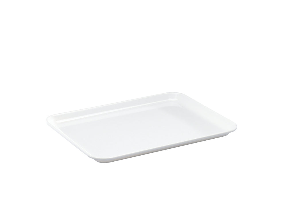 Instrumententablett 27x21x1.7cm weiss