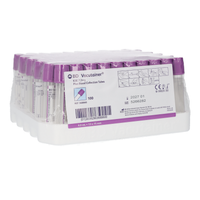 Vacutainer EDTA Tube, Purple 75x13 mm, 3ml