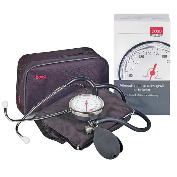 Strap cuff with membrane, without ear loop, without tube, for adults for boso-med I, 12x23cm