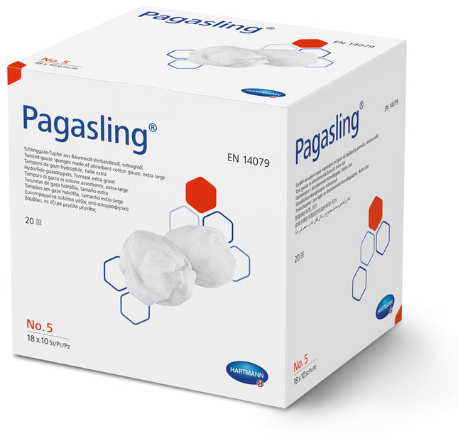 Pagasling Gauze Swabs non-sterile, walnut-sized, size 2