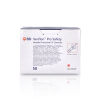 BD Venflon Pro Safety Orange 14G 2.0x45mm Safety IV Catheter