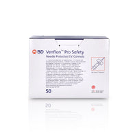 BD Venflon Pro Safety Orange 14G 2.0x45mm Safety IV Catheter
