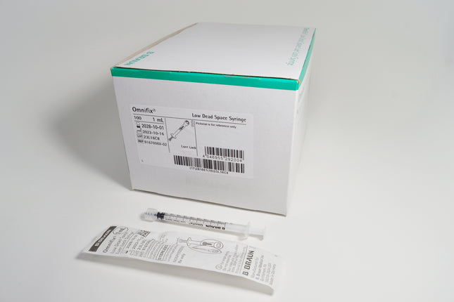 B. Braun Omnifix Luer Lock Spritzen Nahaufnahme