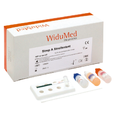 WiduMed Streptokokken A II Test, Teststreifen
