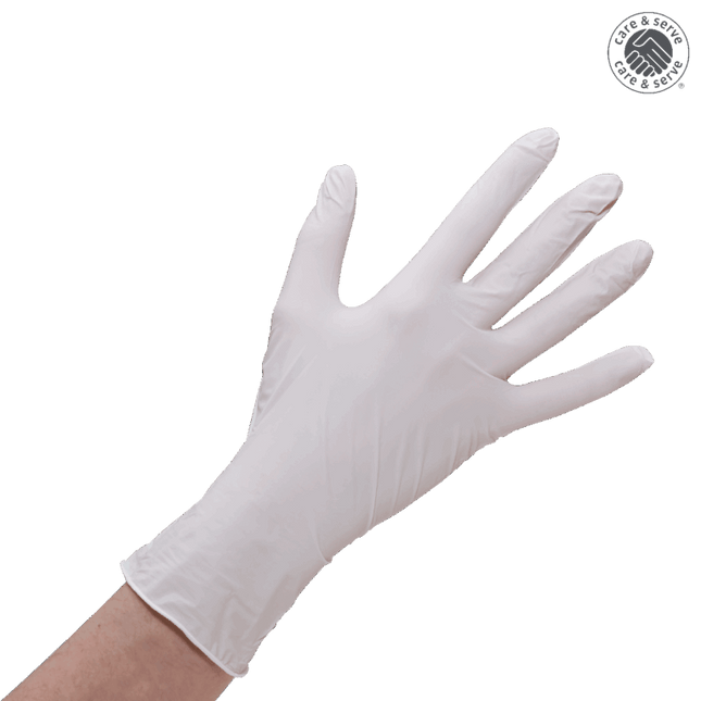 wiroTOUCH PF, Nitrile Gloves, white, L powder-free