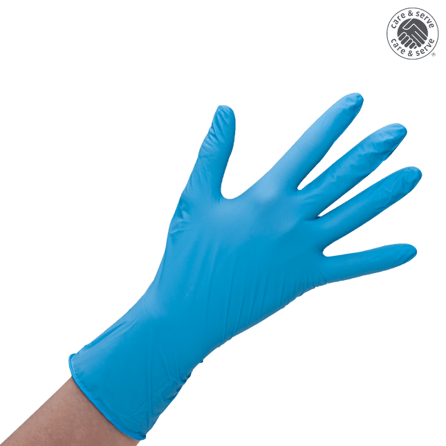 wiroTOUCH PF, Nitril Handschuhe, blau, M puderfrei