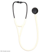3M Littmann Cardiology IV™ Stethoskop, schwarzes Bruststück, Satin-Schlauch Alabaster