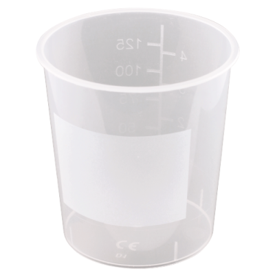 medimex Urinbecher PP 125 ml, ohne Deckel