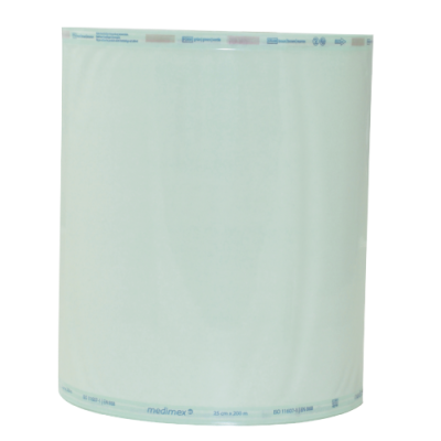 medimex transparent tubing without gusset 250mm x 200m