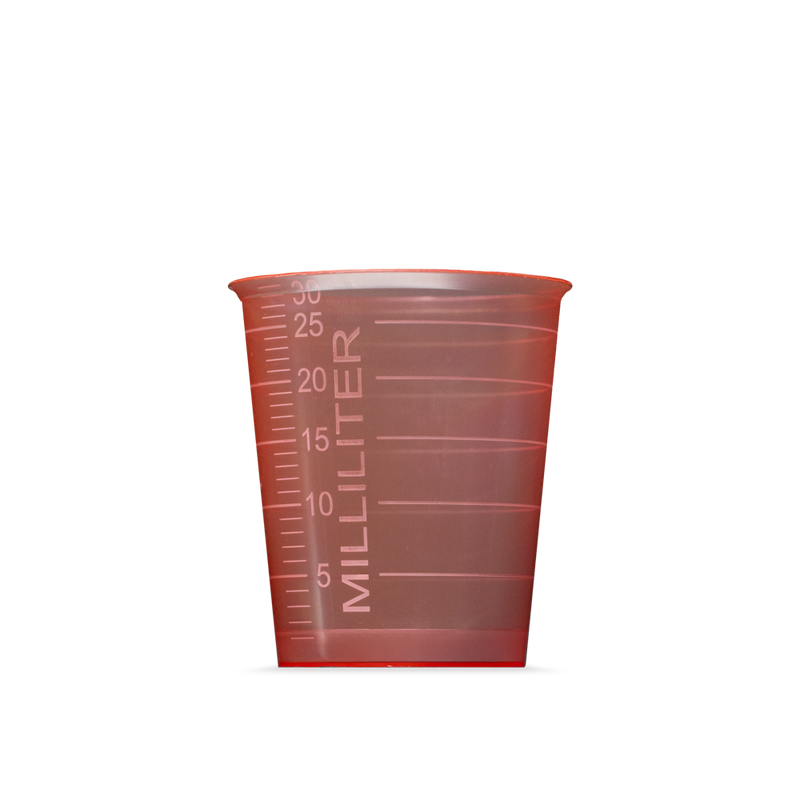 medimex Med-Becher classic, 30 ml, rot