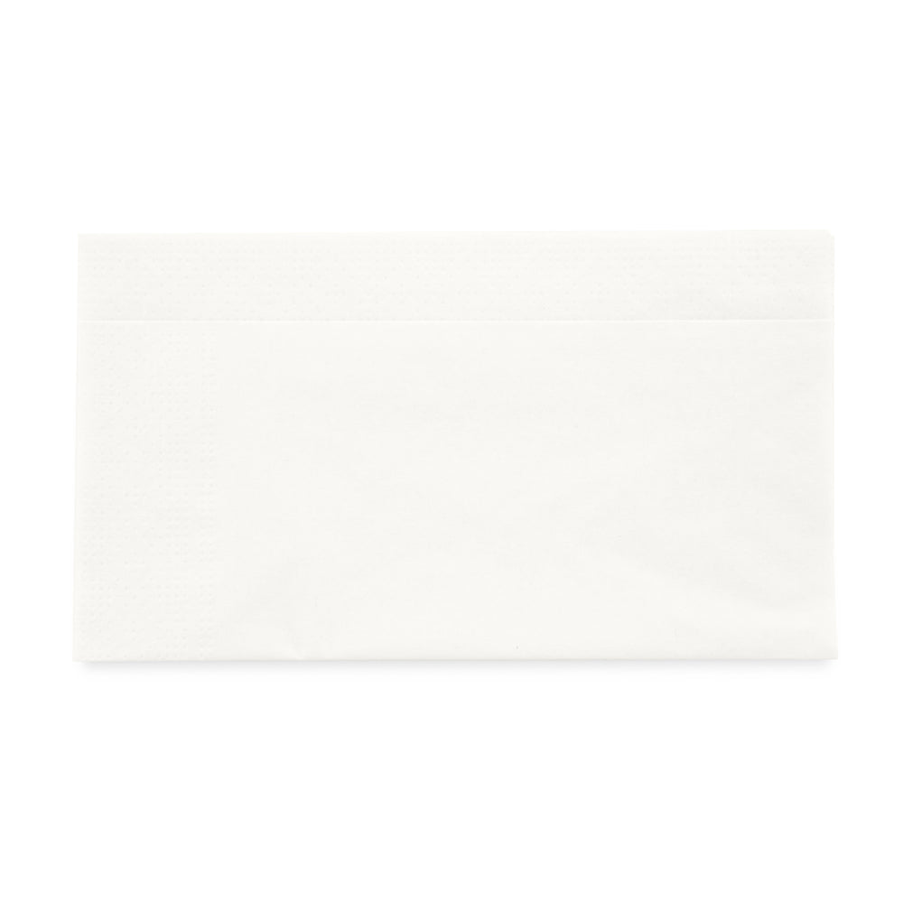 medimex PE aprons classic plus, embossed, 75 x 160 cm, white, individually folded