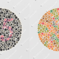 Ishihara Farbtafeln 14 Tafeln