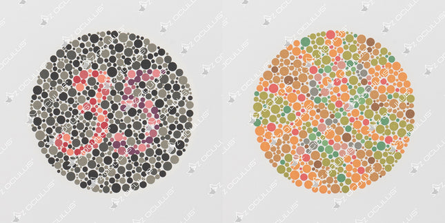 Ishihara Farbtafeln 14 Tafeln