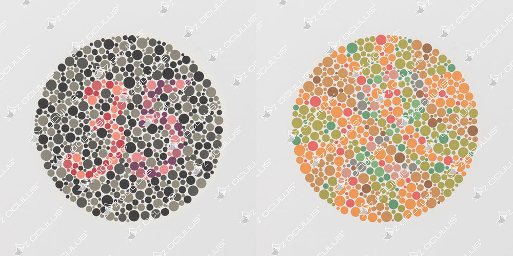 Ishihara Farbtafeln 24 Tafeln