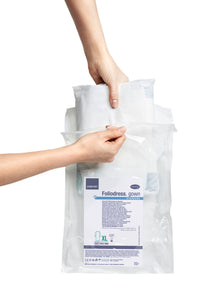 care & serve PREMIUM wiroCARE TIE Medizinische PP Gesichtsmasken Typ II, blau, 3-lagig