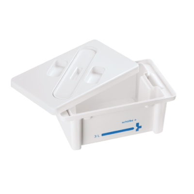 Instrumentenwanne 3Ltr., mit transparentem Deckel
