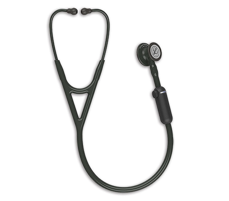 3M Littmann® CORE Digitales Stethoskop, schwarz, schwarzes Bruststück